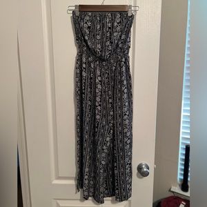 No Comment strapless jumpsuit